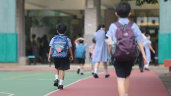 新學年的縮班 「颱風」