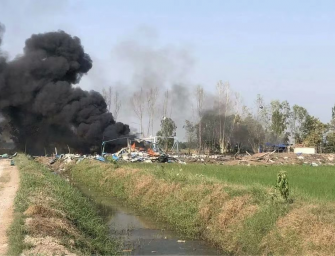 泰國一煙花工廠發生爆炸已致23人死亡