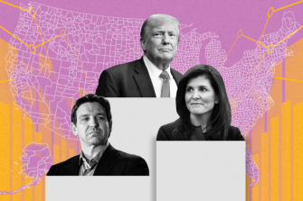 德桑蒂斯退選共和黨候選人，過票給特朗普