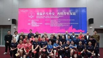 中美青年上海再續「乒乓奇緣」