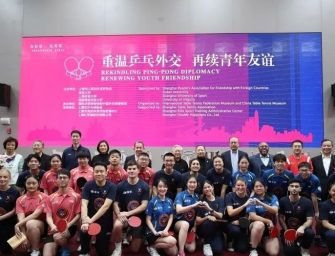 中美青年上海再續「乒乓奇緣」