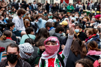 歐洲高校爆發抗議聲援美國，「挺巴」浪潮席捲全球