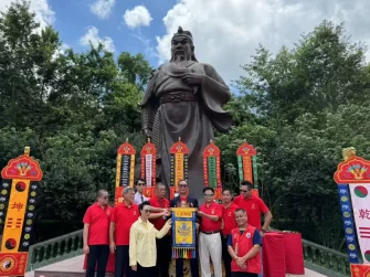 弘揚關帝慈善基金會舉行忠義薪火下南洋聖火傳遞活動