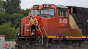 加拿大鐵路公司停工，北美供應鏈陷中斷