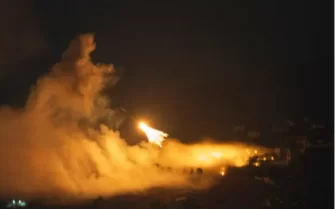 以色列地面部隊入侵黎巴嫩，伊朗發射180枚導彈還擊